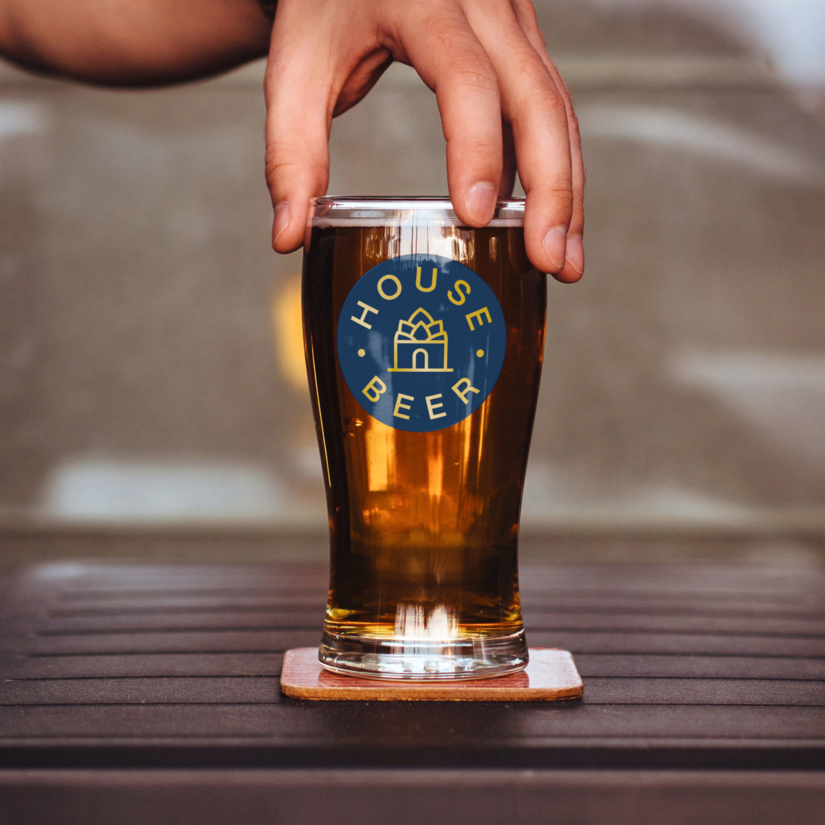 Pinte de bière House Beer